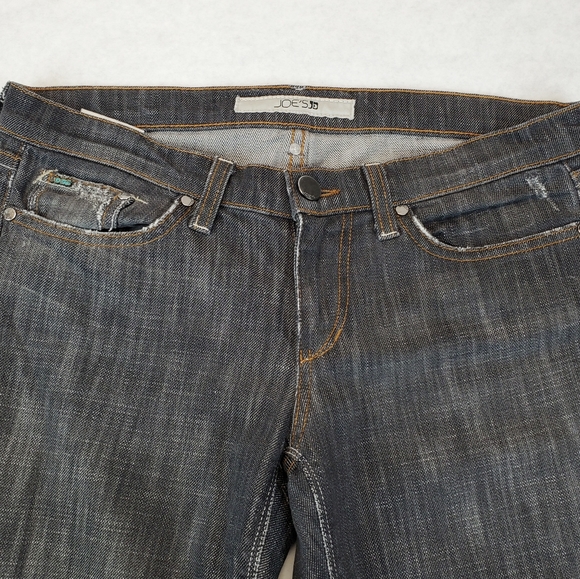 Women's Joe's Black Destroyed Jeans - Picture 3 of 5